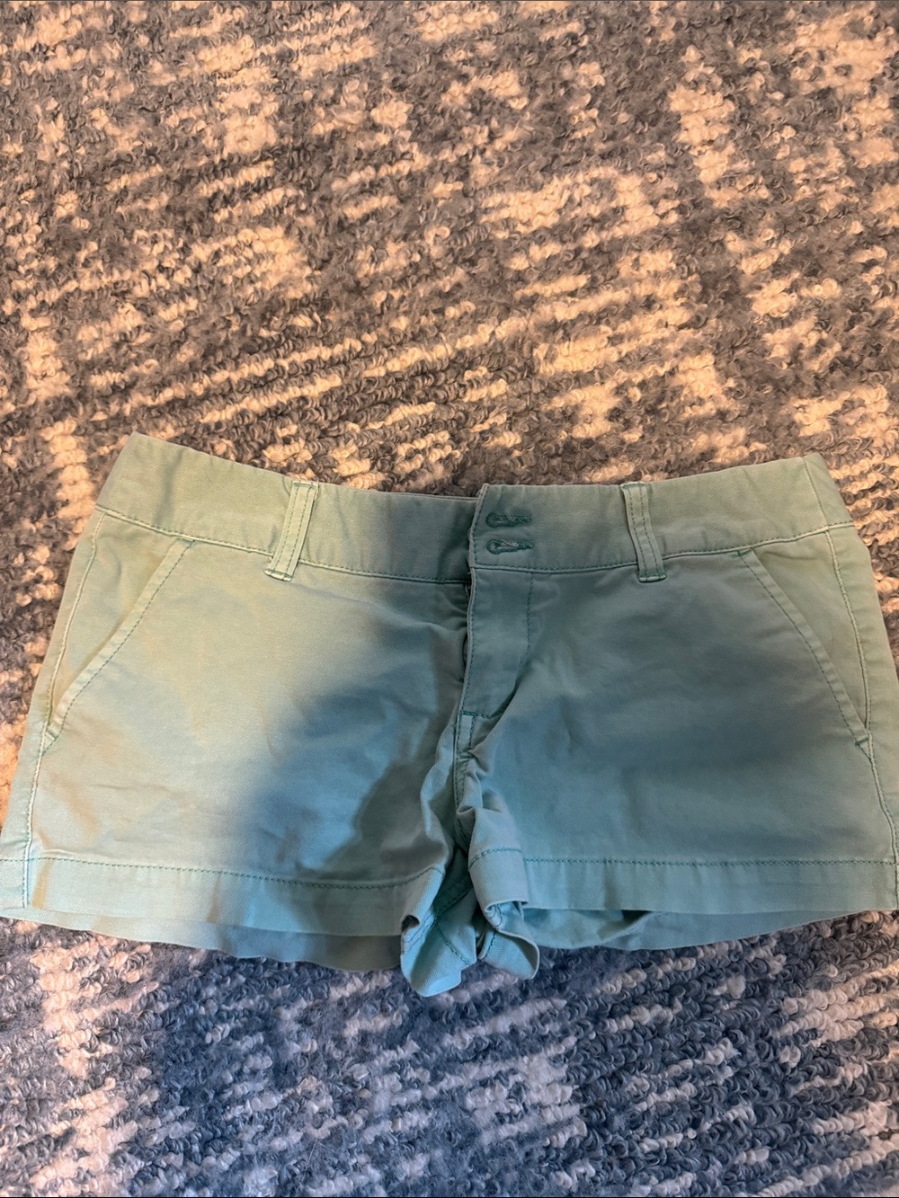 Teal shorts